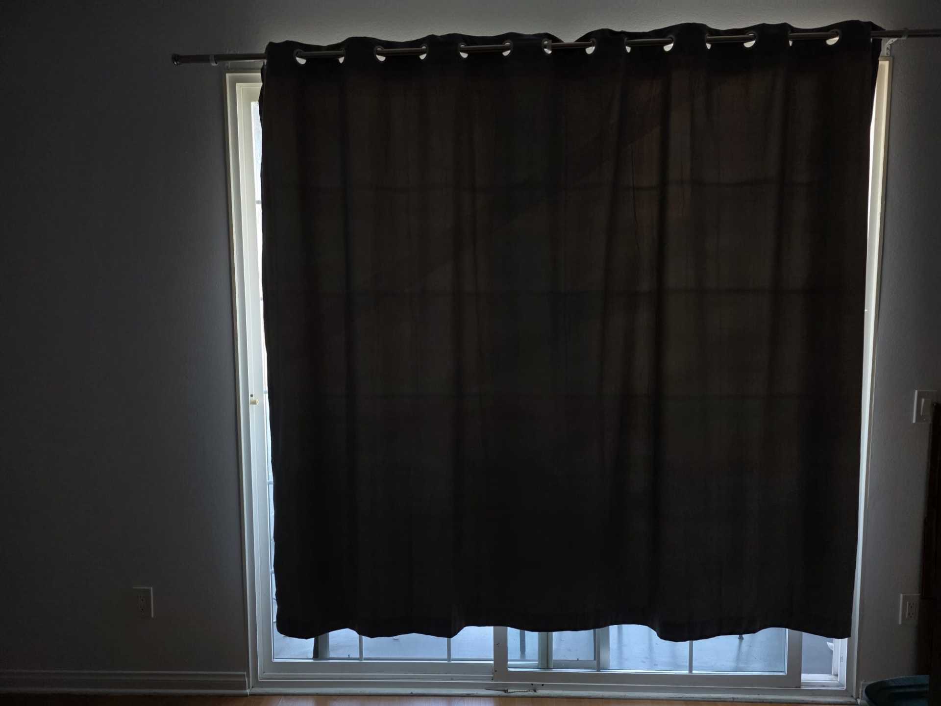 100" x 84" Blackout Curtain Panel – Excellent Condition