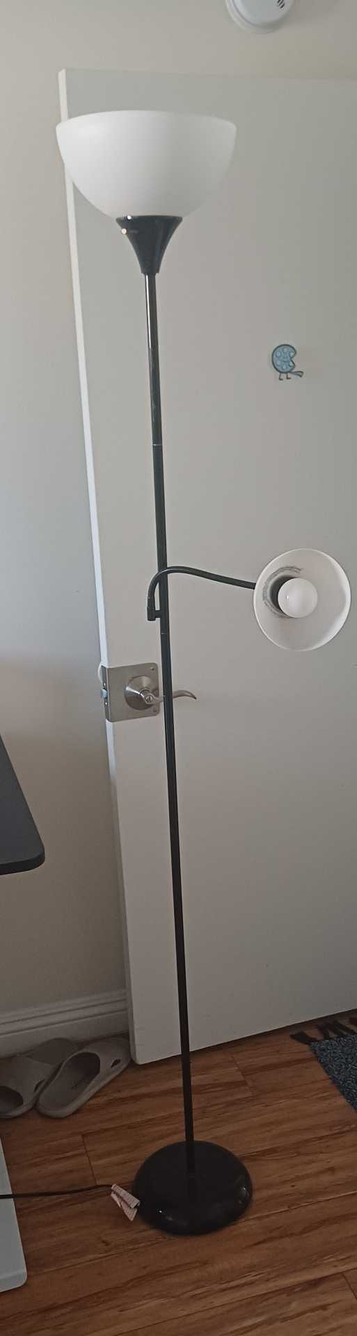 Target Lamp with white bulbs