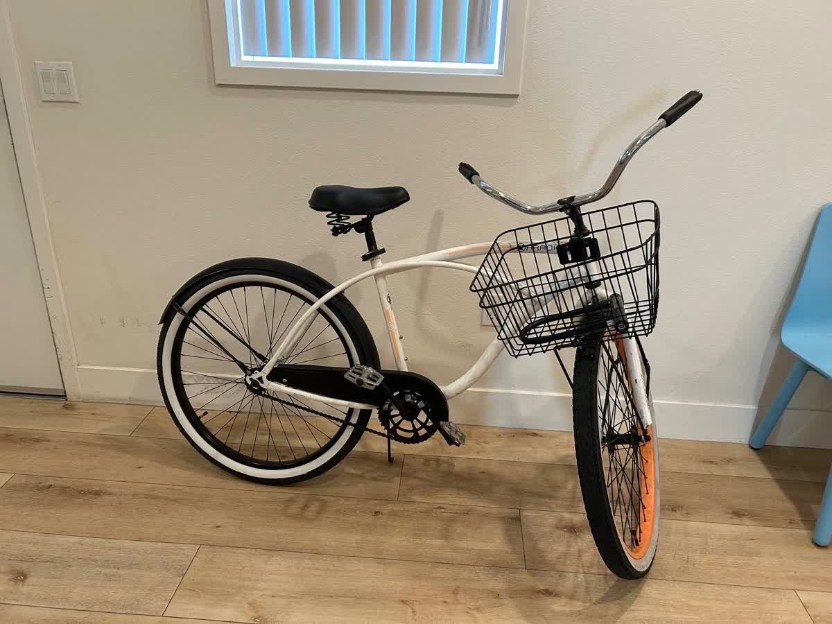 Preloved Bike with Bike Lock