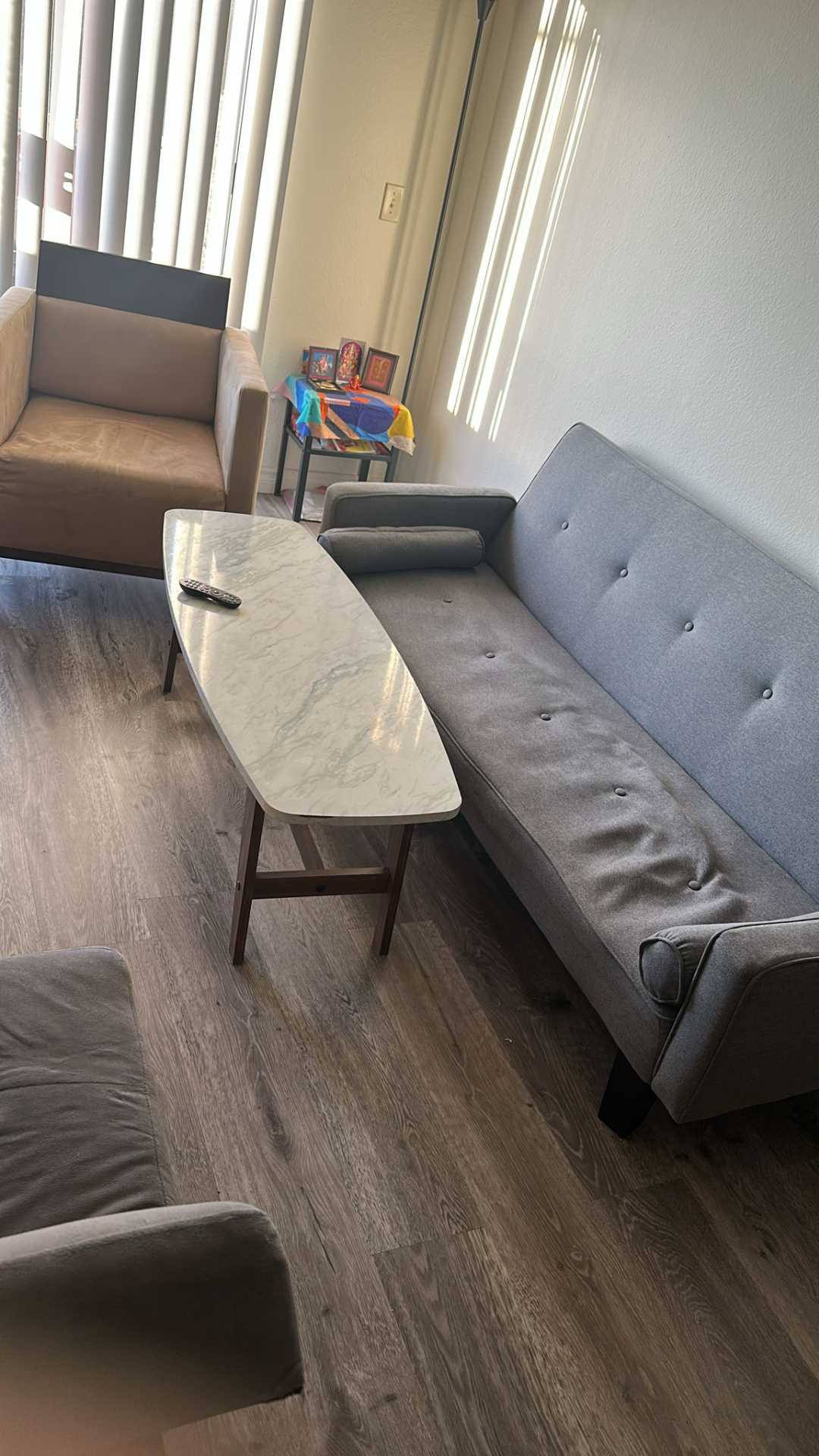 Sofa+Couch (together @ 100)