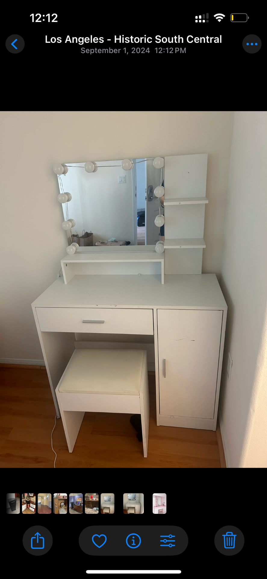 Makeup/vanity desk 