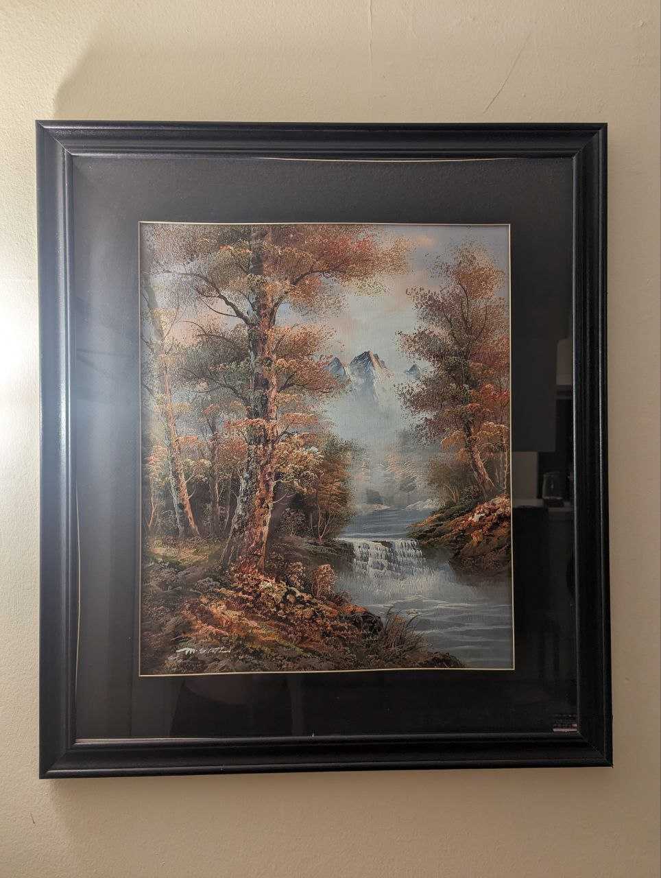 Framed paintings