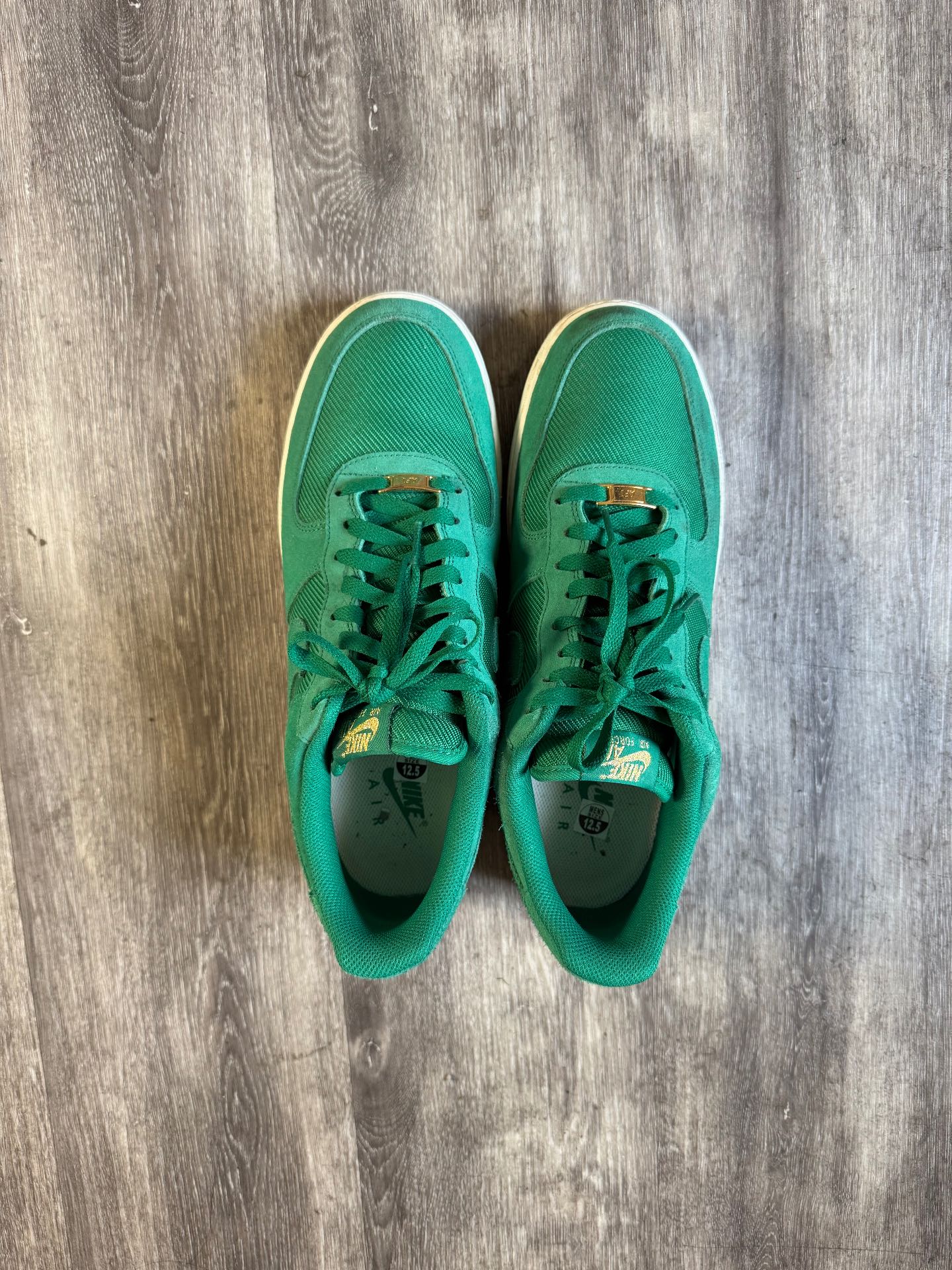 Nike Air Force 1 Low – Green Edition (US Size: M13 | W 14.5)$70 (Originally $120)