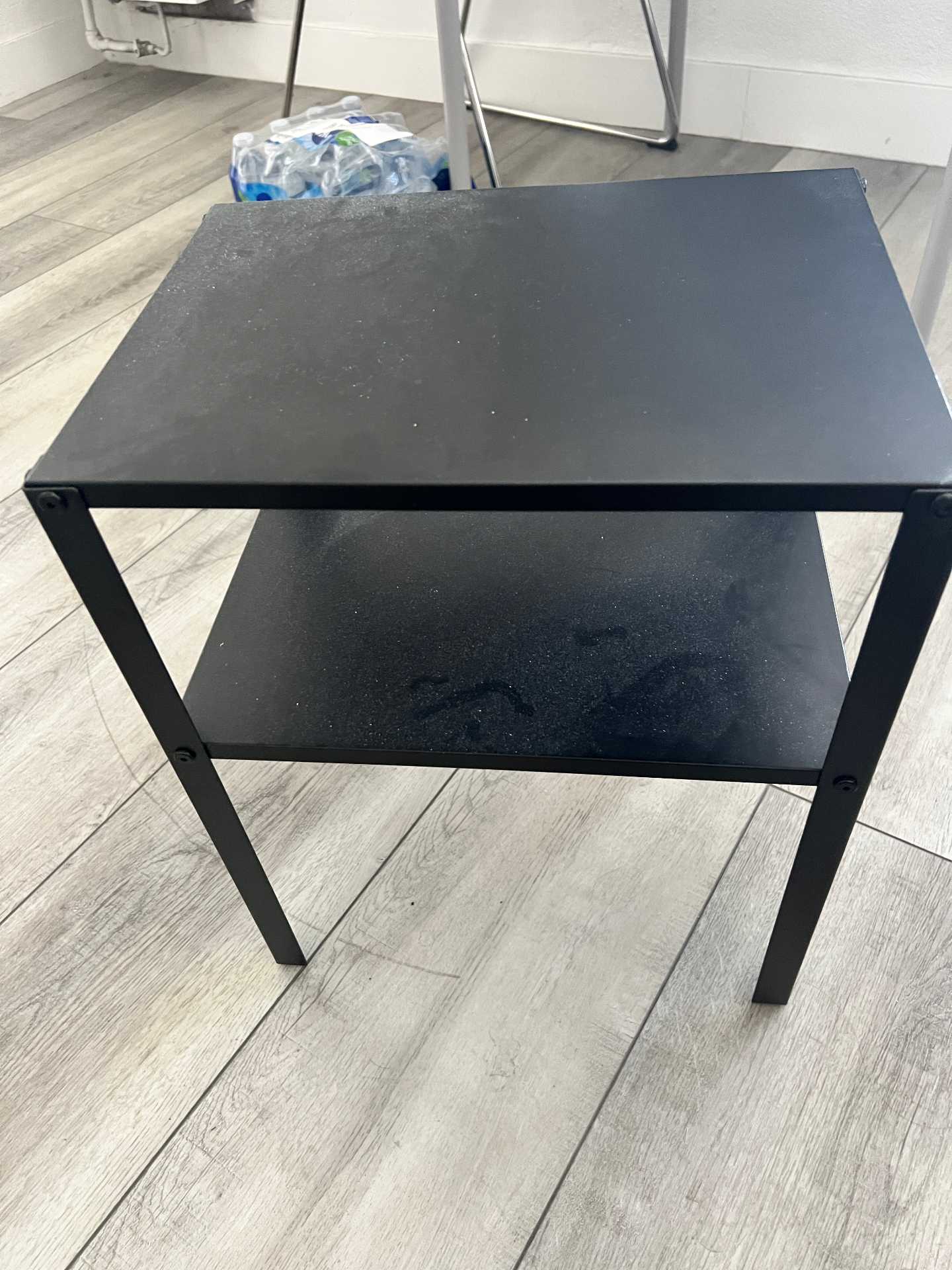 KNARREVIK Nightstand, black