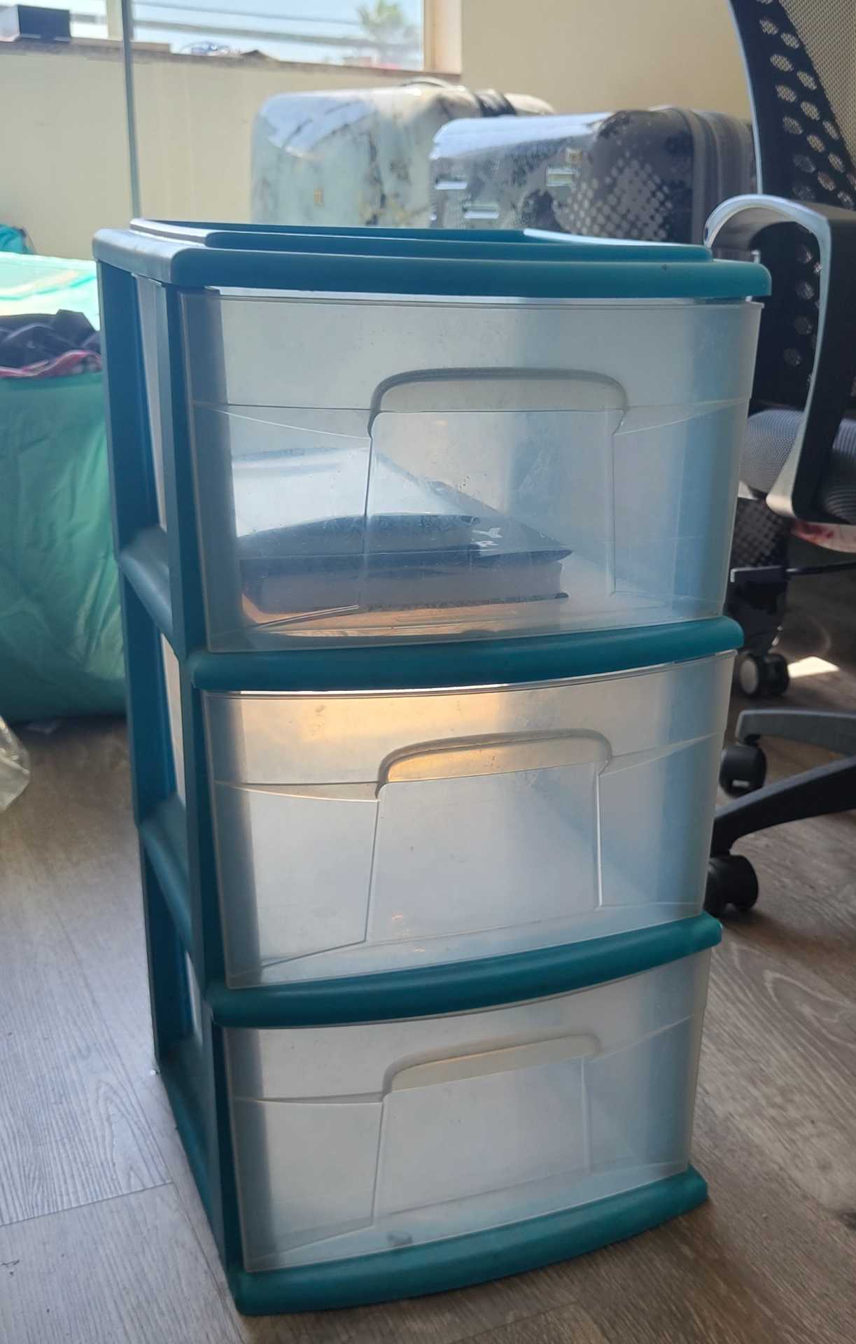 3-tier Plastic Storage