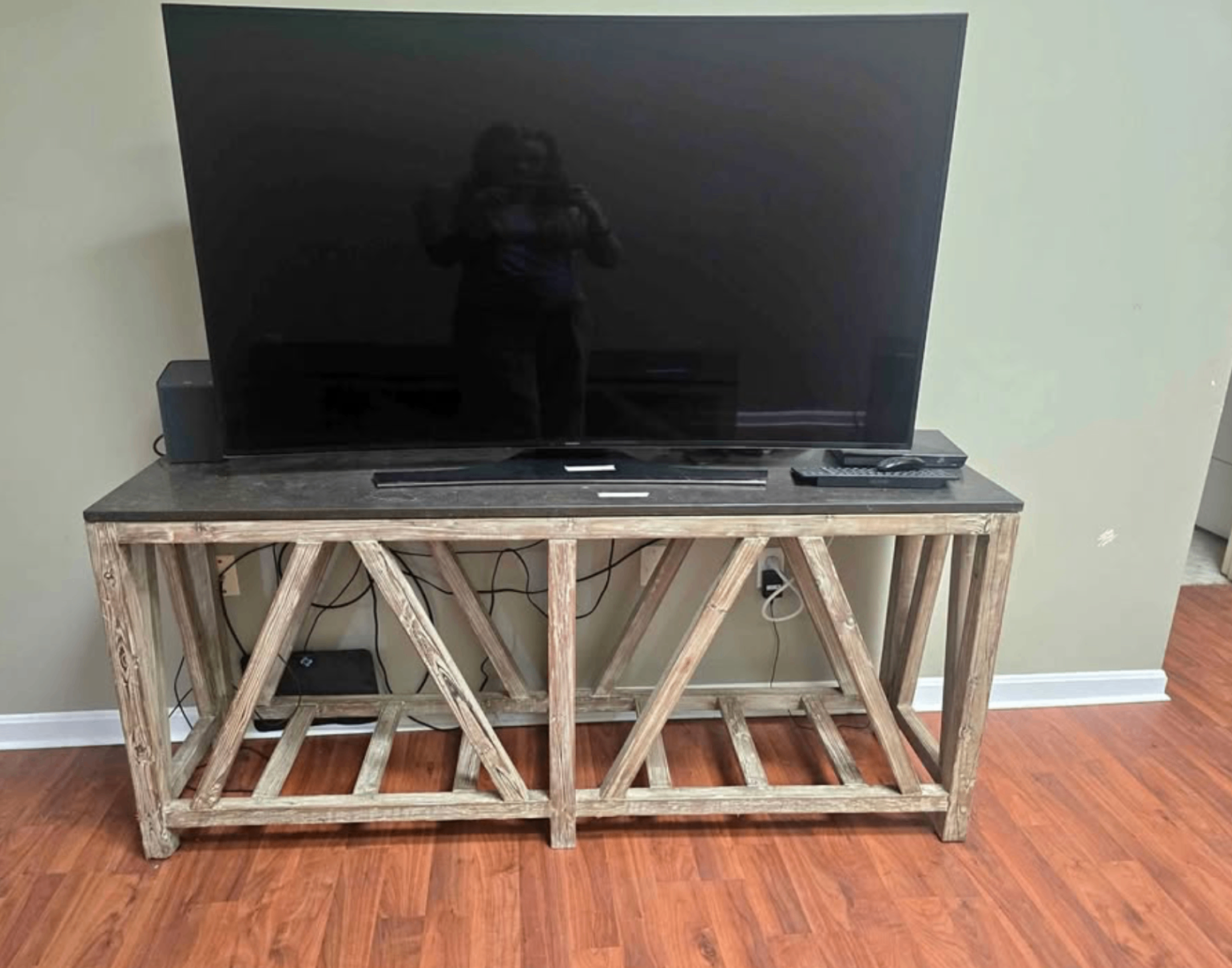 Curved Samsung TV