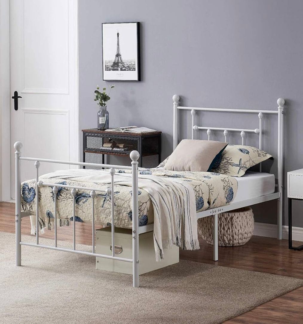 Bed Frame + Spring Mattress